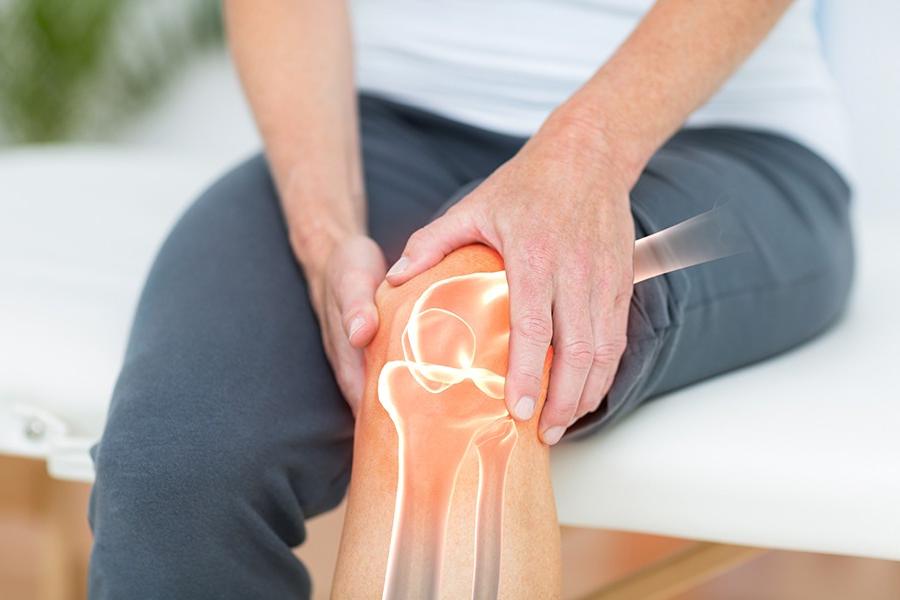 Knee joint pain